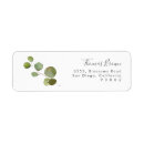 Search for summer rectangle wedding stickers Eucalyptus