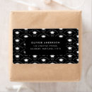 Search for black labs return address labels Elegant