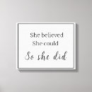 Search for she believed she could art Modern