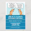 Search for funny pun birthday invitations Puns