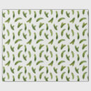Search for green pine trees wrapping paper Modern christmas