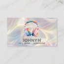 Recherche de singer business cards Chanteur