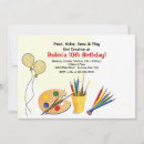 Recherche de palette du peintre invitations Peinture