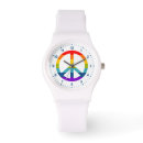 Search for peace sign watches Rainbow
