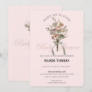 Recherche de hippie baby shower invitations Élégant minimaliste couleur vintage