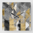 Search for silver gold clocks Geometric