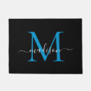 Search for elegant doormats Monogrammed