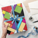 Recherche de bloc de couleur papier cadeau Anniversaire