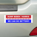 Recherche de biden harris bumper stickers Républicain