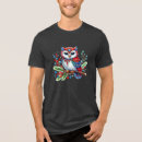 Search for christmas owl tshirts Cute