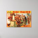 Search for track canvas prints Vintage