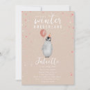 Recherche de penguin invitations D'hiver