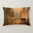 Recherche de ours brun coussins Animal