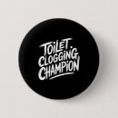Search for toilet buttons Clogging