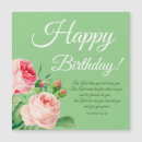 Search for birthday with bible verse postcards Floral