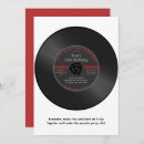 Search for vintage record birthday invitations Music