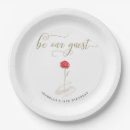 Search for beauty and the beast plates Be our guest