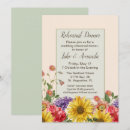 Recherche de dîner vintage invitations Fleurs