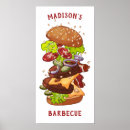 Search for barbecue grill posters Fast food