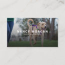 Search for dog walker business cards Minimal