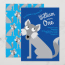 Search for wolf birthday invitations Kids