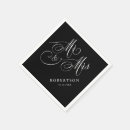 Recherche de style vintage serviettes Noir et blanc