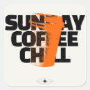 Recherche de café matin autocollants Pour amateur de café