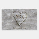Search for birch wedding stickers Heart