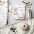 Search for pink teddy bear wrapping paper Cute