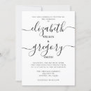 Search for cute simple wedding invitations Calligraphy