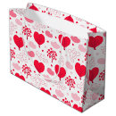 Search for heart shaped gift bags Red