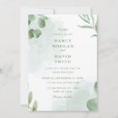 Search for watercolor leaves invitations Rustic