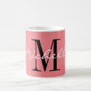 Search for coral mugs Monogrammed