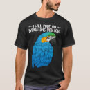 Search for macaw tshirts Parakeet