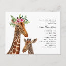 Search for giraffe 4x5 invitations Baby