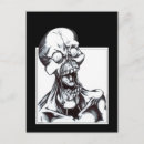 Search for zombies vertical postcards Undead
