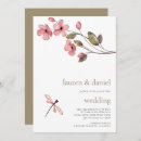 Recherche de de libellule mariage invitations Élégant