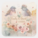 Search for bird roses stickers Love birds