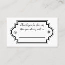 Search for retro wedding place cards Black and white