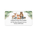 Search for rustic deer return address labels Woodland