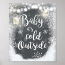 Search for christmas chalkboard signs Baby it's cold outside
