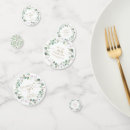 Search for greenery confetti For her