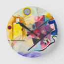 Recherche de kandinsky horloges Géométrique