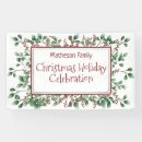 Search for holiday banners Holly