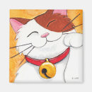 Recherche de chat japonais magnets Chaton
