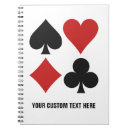 Search for card notebooks Poker