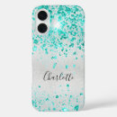 Search for teal silver iphone cases Sparkle