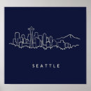 Search for seattle skyline posters Skyscraper