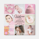 Recherche de nom de bébé invitations Collage de photos