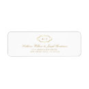 Recherche de faire part de mariage autocollants Adresse de l'expéditeur